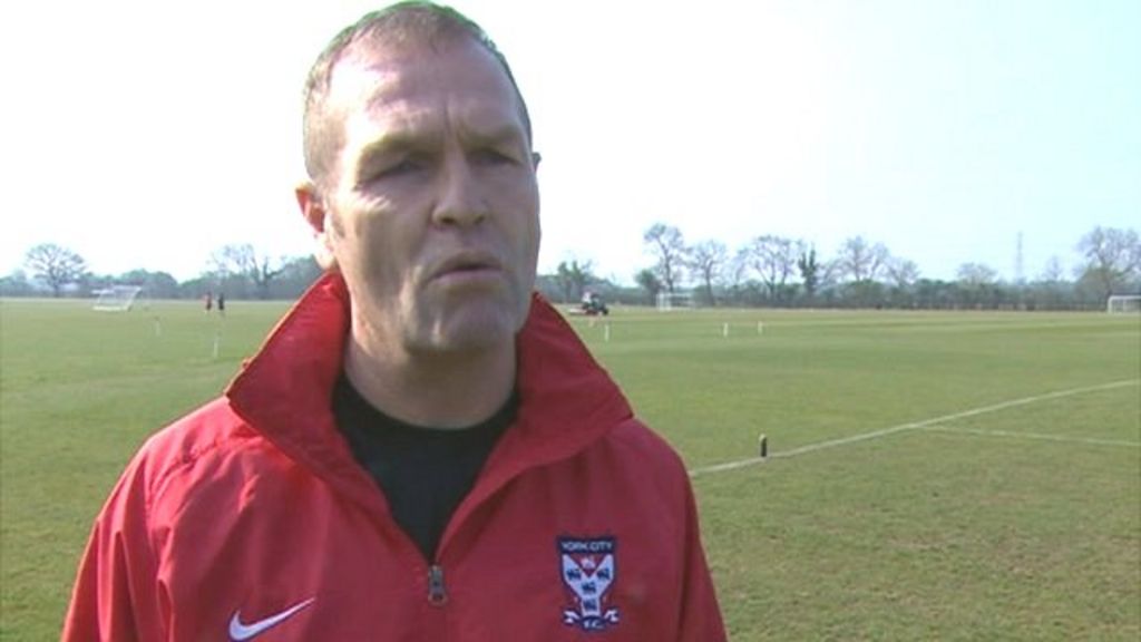 Russ Wilcox: York City boss on Carlisle draw - BBC Sport