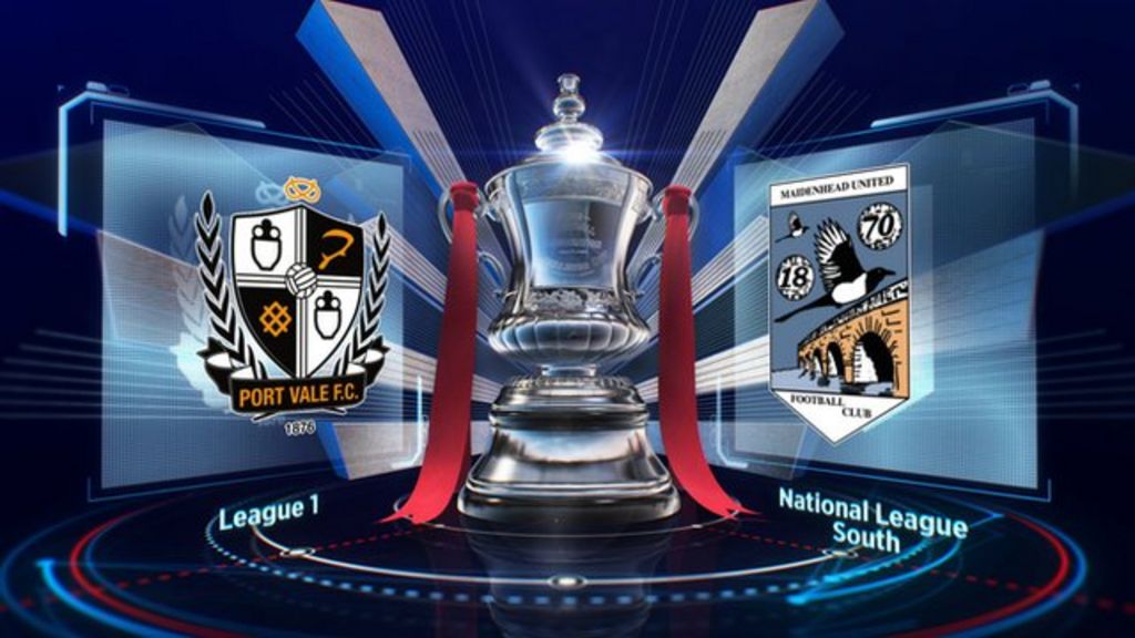 FA Cup Port Vale 11 Maidenhead highlights BBC Sport