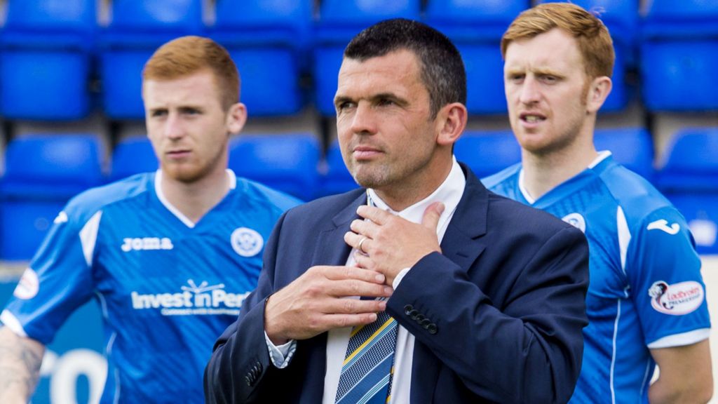 Callum Davidson: St Johnstone appoint former player as boss - BBC Sport