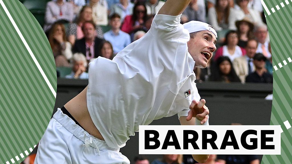 Wimbledon 2022: John Isner peppers Andy Murray with unplayable shots