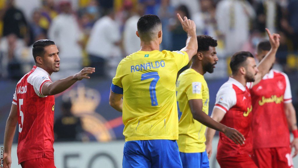 Cristiano Ronaldo: Al-Nassr striker asks referee to overturn penalty he ...