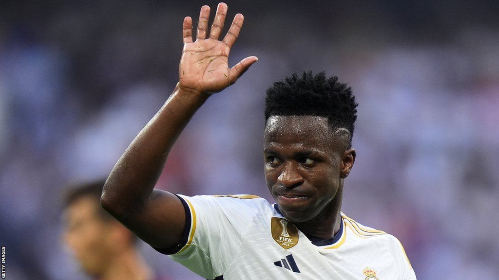 Vinicius Jr: Brazilian forward extends Real Madrid contract - BBC Sport