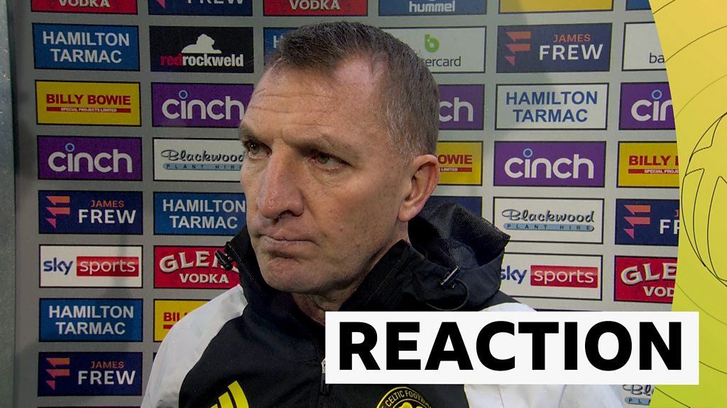 Celtic Struggling To Find Consistency - Rodgers - BBC Sport