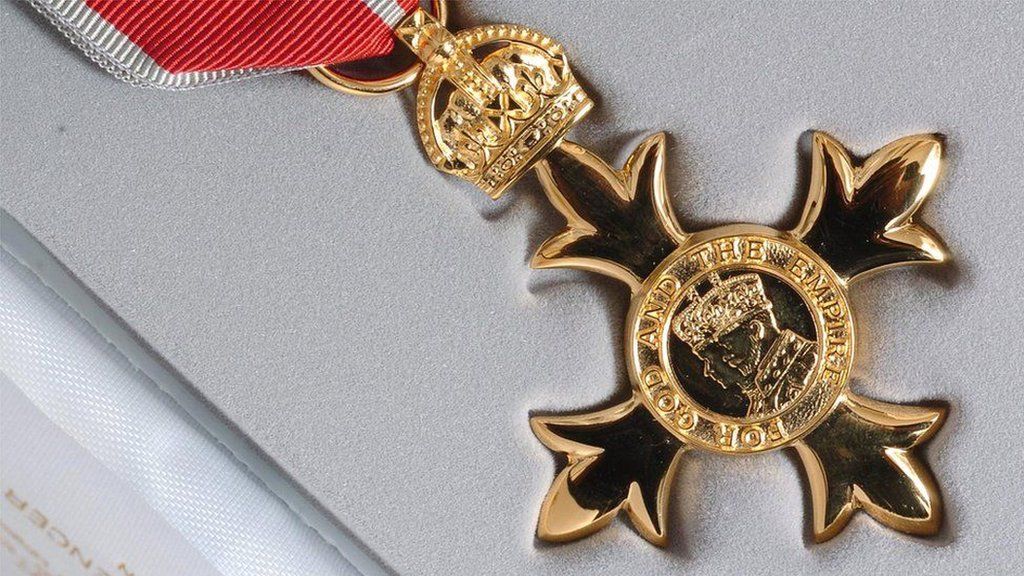 OBE medal