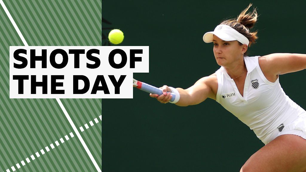 Wimbledon 2023 Lauren Davis takes best shot of day one BVM Sports