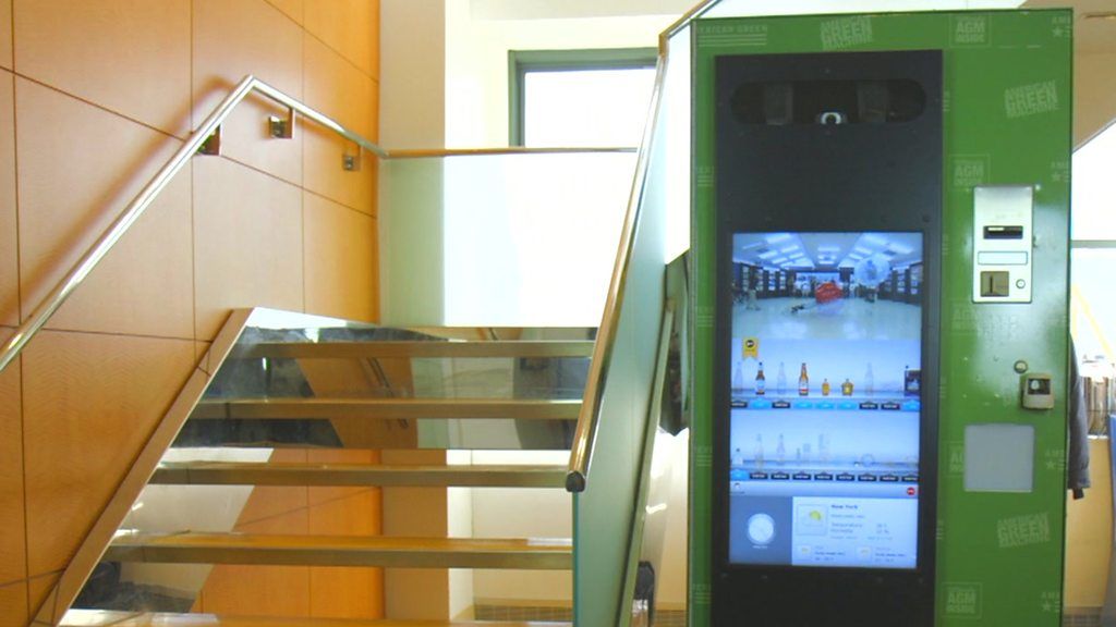‘Smart’ vending machine could sell alcohol and ammunition