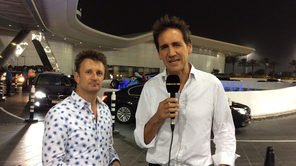 Tom Clarkson and Allan McNish