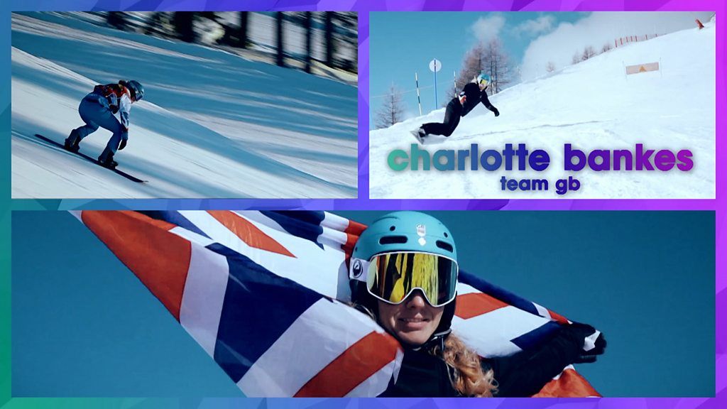 Winter Olympics: Charlotte Bankes faces all-action interview out on the slopes