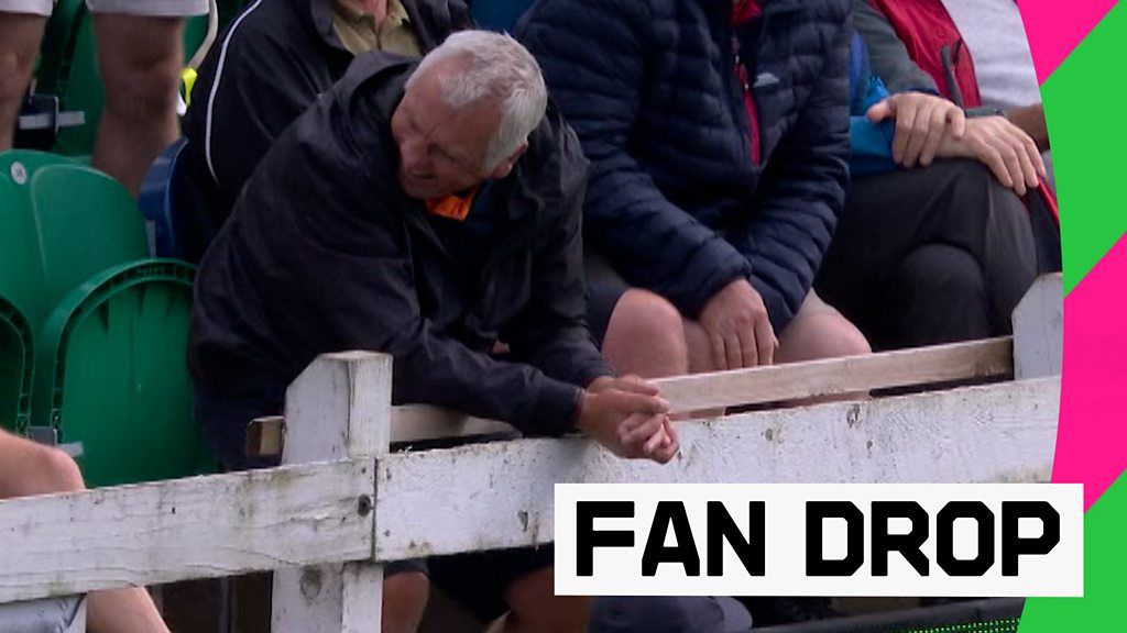 The Hundred 2023: Fan drops a catch after Welsh Fire Luke Wells' six