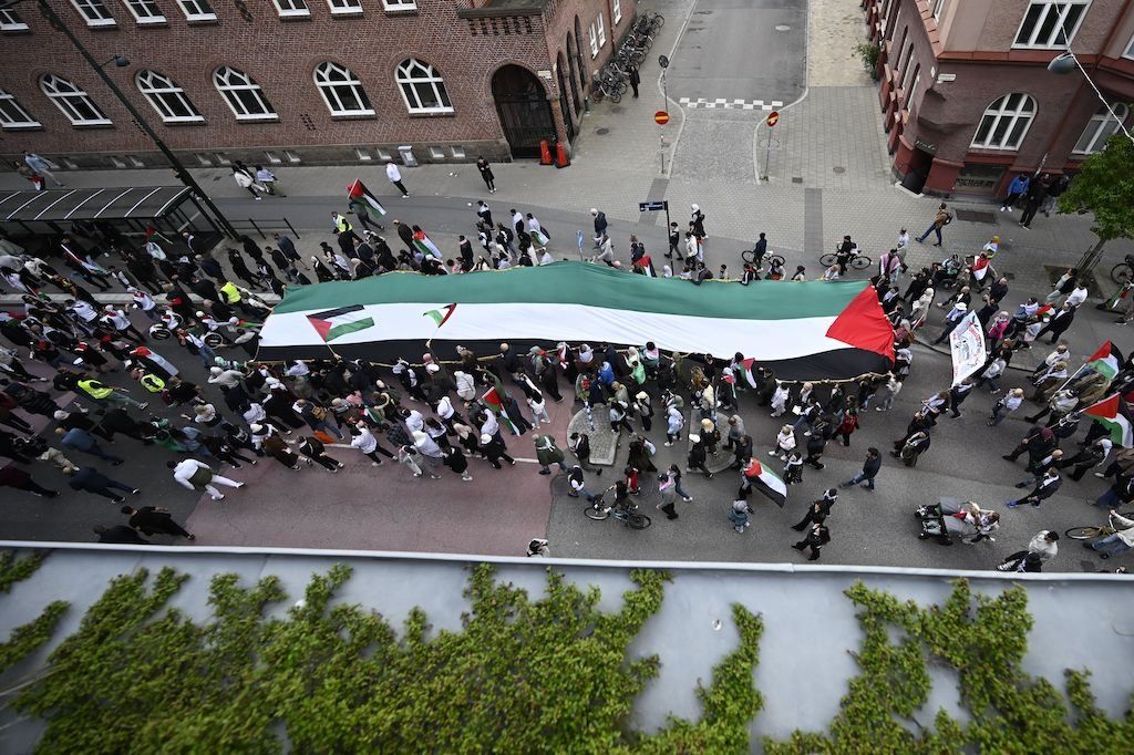 Pro-Palestinian protests in Sweden