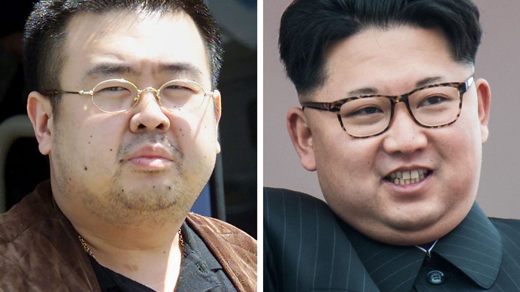 Kim Jong-nam and Kim Jong-un