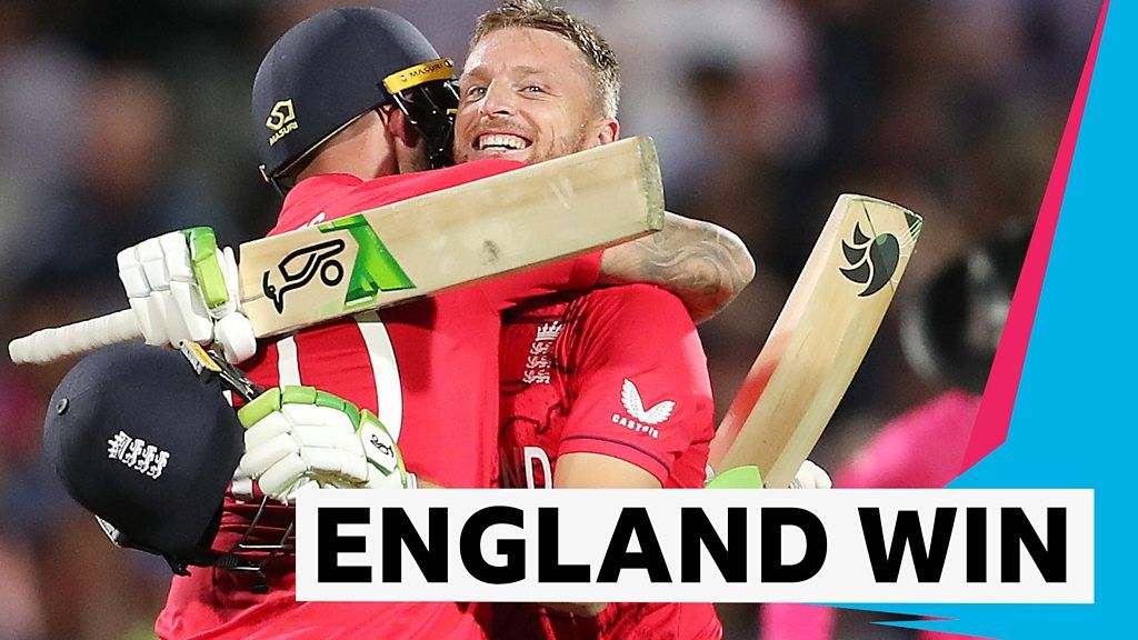 T20 World Cup - India v England Semi-Final: Jos Buttler hits six as England claim huge win