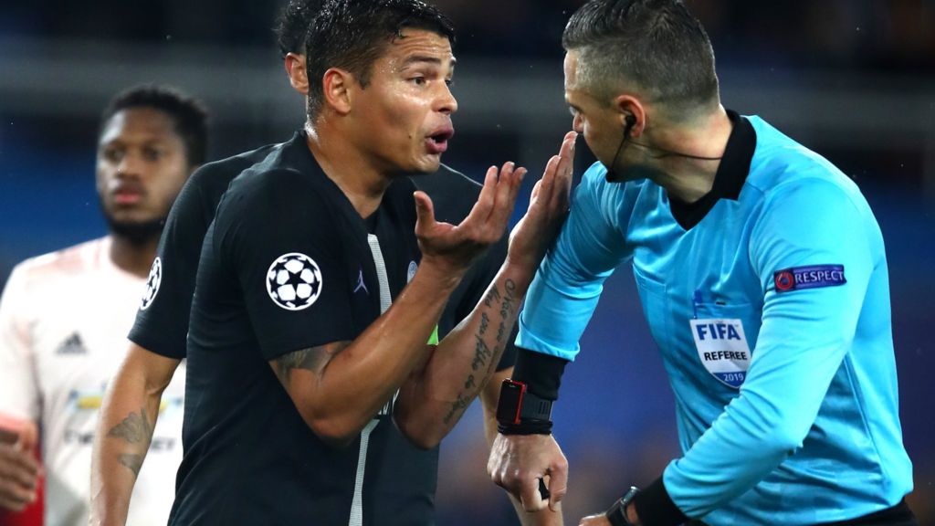 Man Utd Neymar Of Paris St Germain Criticises Penalty Decision Bbc Sport