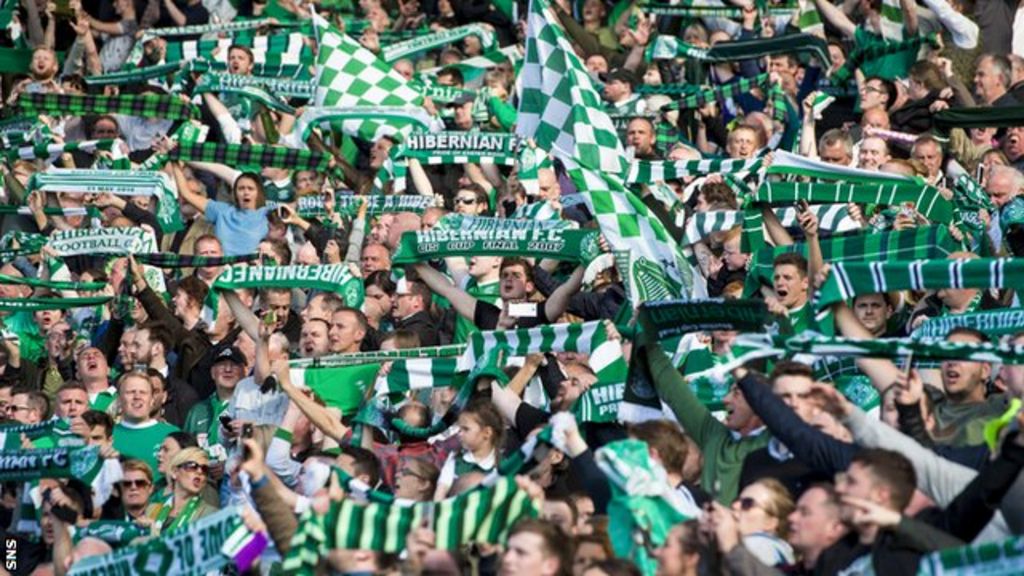 Watch: Hibs fans sing Sunshine on Leith after Scottish Cup victory ...