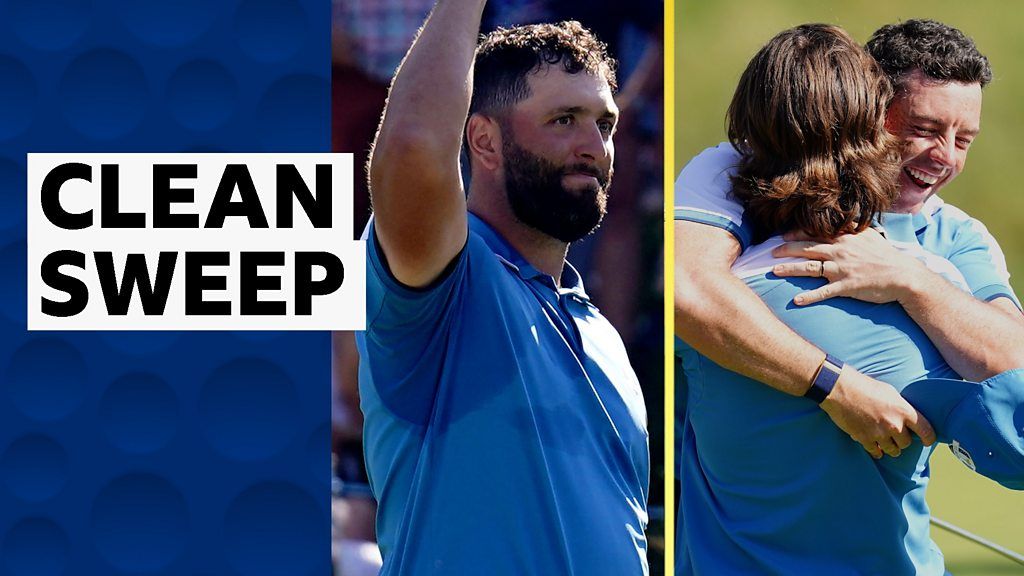 Europe race into 4-0 lead in Ryder Cup