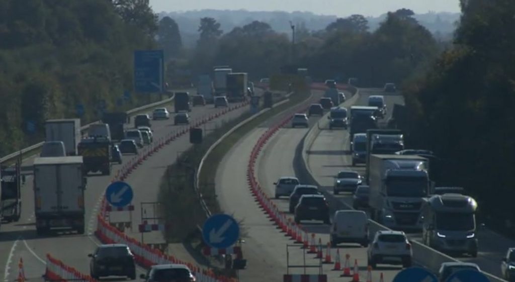 Traffic on Kent road