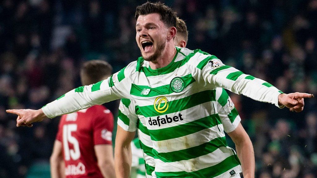 Celtic: Oliver Burke scores first goals in win over St Mirren - BBC Sport