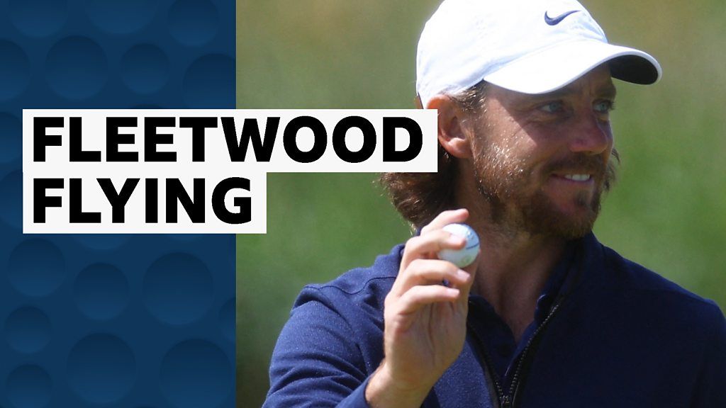 Three birdies in a row send Fleetwood into Open lead