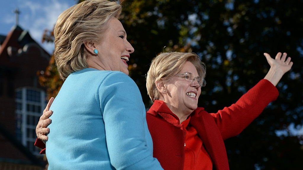 Clinton and Warren