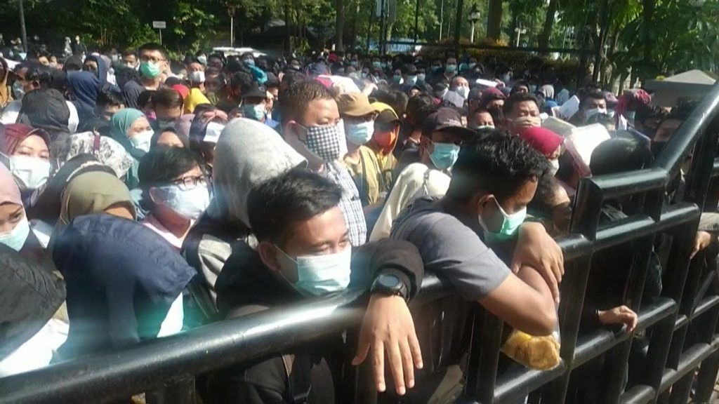 Crowds in Indonesia