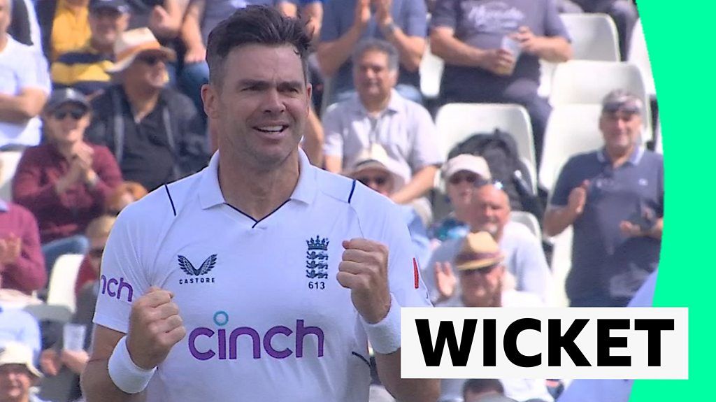 England v India: Shubman Gill is caught by Zak Crawley off the bowling of James Anderson