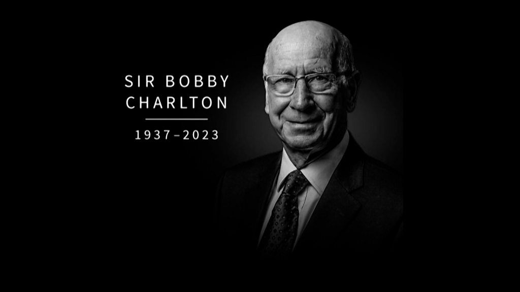 Gary Lineker pays tribute to Sir Bobby Charlton