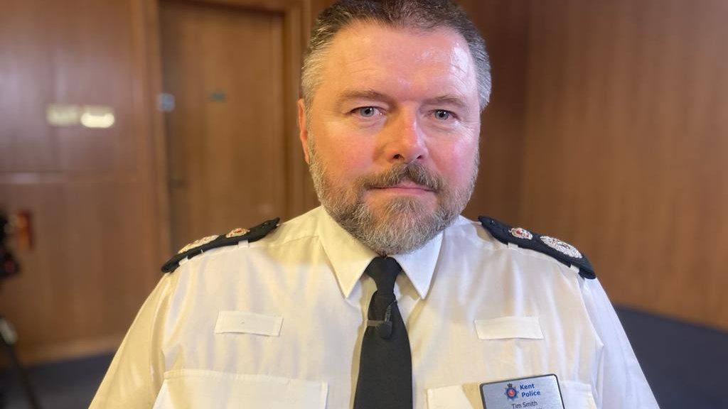 New Chief Constable for Kent Police, Tim Smith