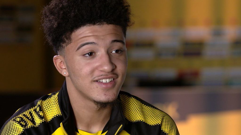 Football Focus: Borussia Dortmund winger Jadon Sancho says Ronaldinho ...