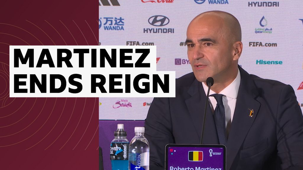 Martinez ends reign as Belgium boss