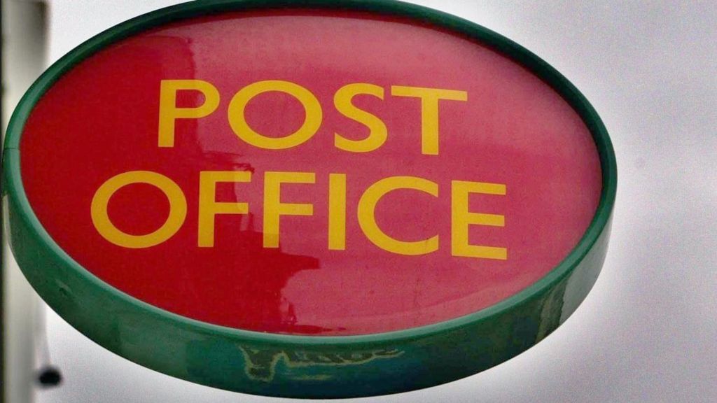 General post office sign