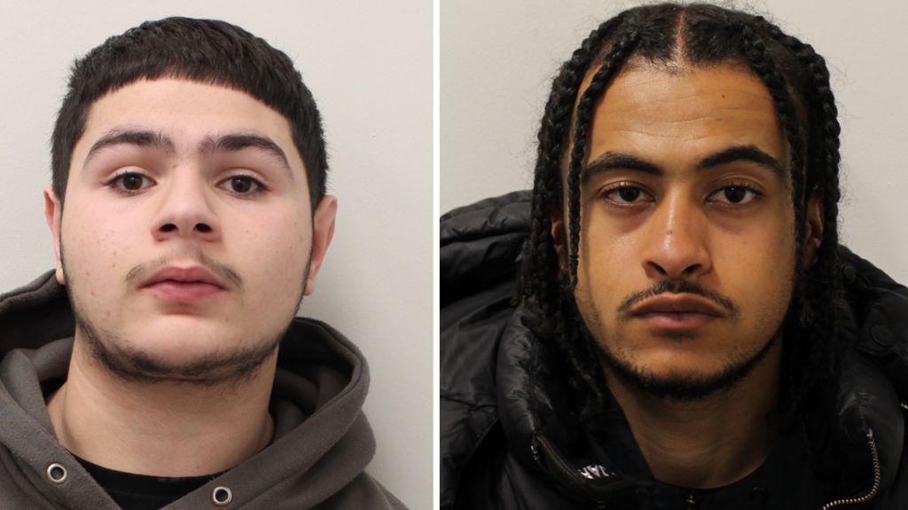Mugshots of Perry Allen-Thomas and Amir Salem