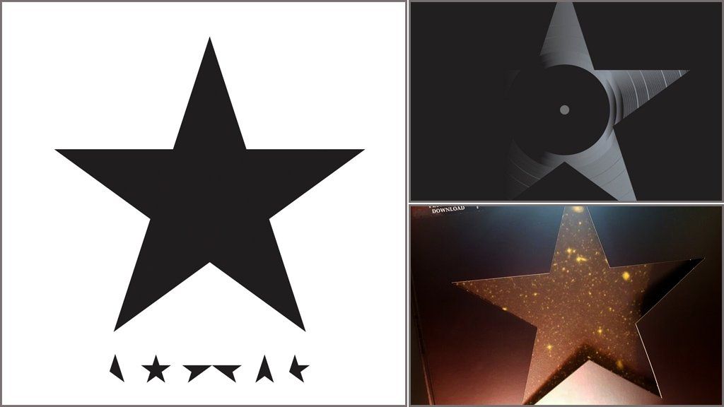 The various sleeves for Blackstar
