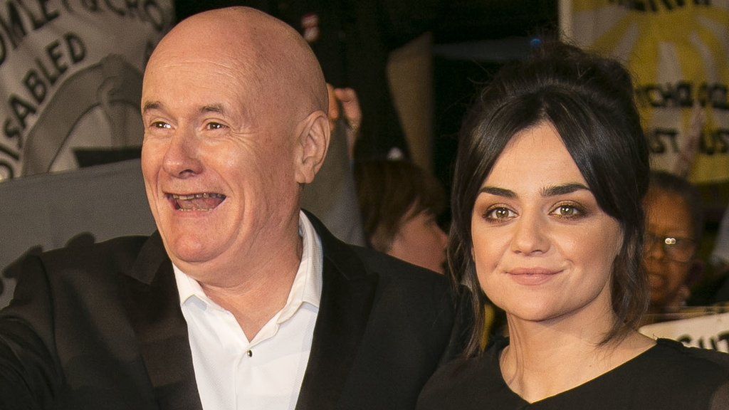 Dave Johns and Hayley Squires