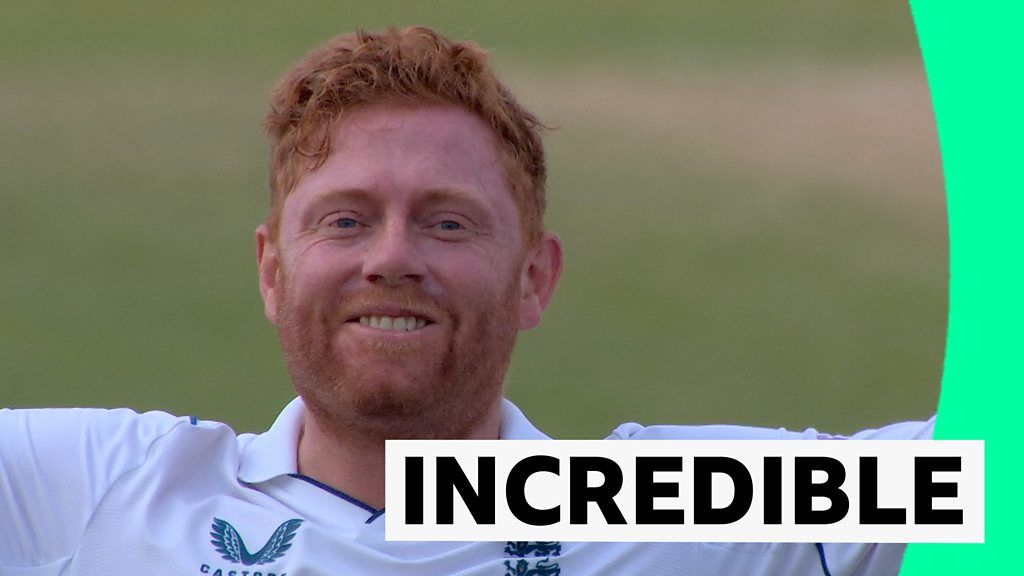 England v New Zealand: Jonny Bairstow reaches his ninth Test century