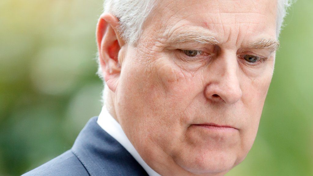Prince Andrew pictured in 2019