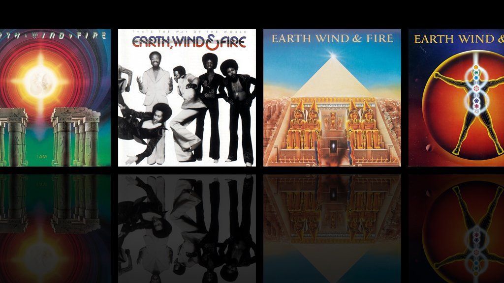 Covers for Earth Wind & Fire albums