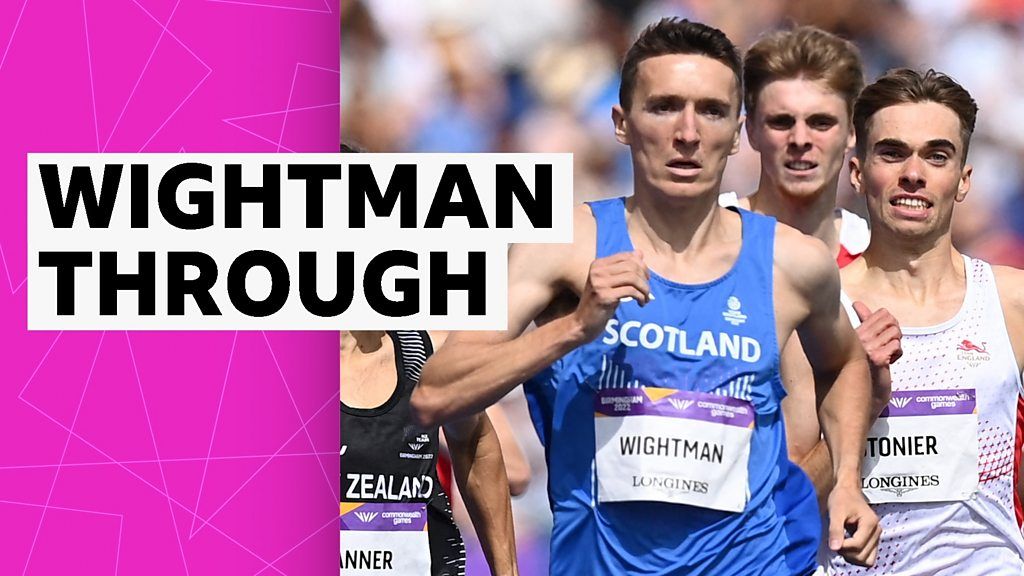 Commonwealth Games 2022: Jake Wightman wins heat to qualify for 1500m final