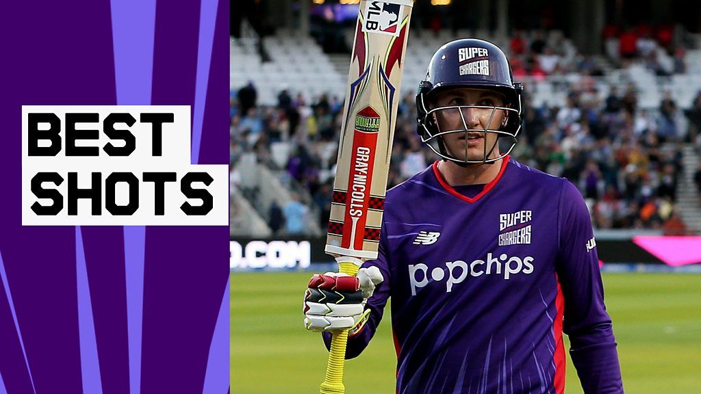 Watch the best shots of Brook's 105 not out
