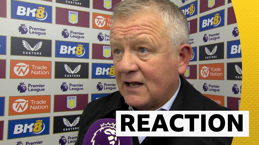 Aston Villa 1-1 Sheffield United: Draw at Villa gives Blades 'great hope' - Chris Wilder