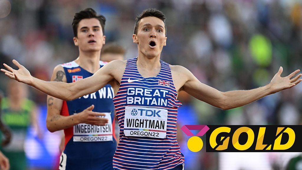 World Athletics Championships: Jake Wightman wins stunning 1500m gold