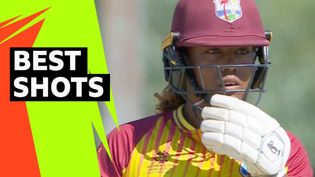 Womens T20 World Cup Best Shots Of Hayley Matthews 42 Against England Bbc Sport 0118