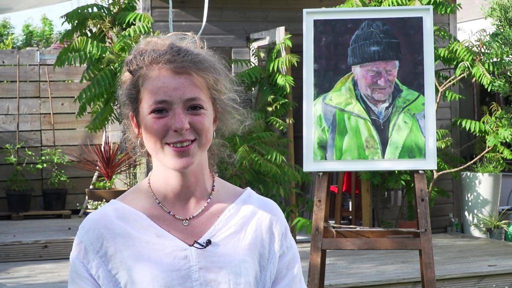 Swansea teen lockdown artist offered thousands for work - BBC News