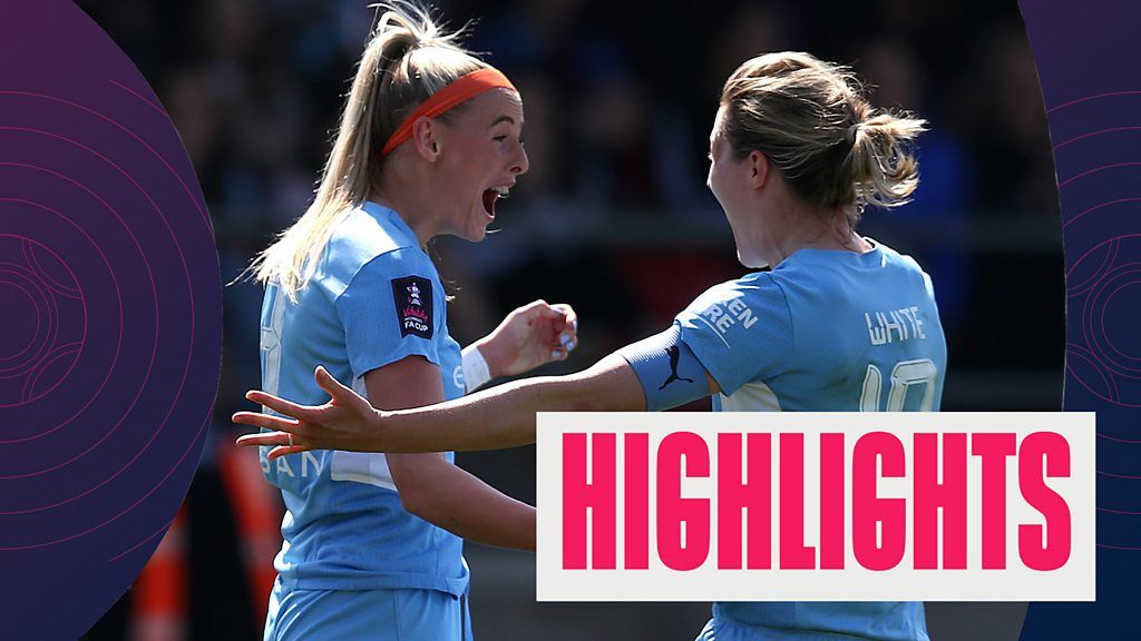 Women's FA Cup: West Ham 1-4 Manchester City highlights