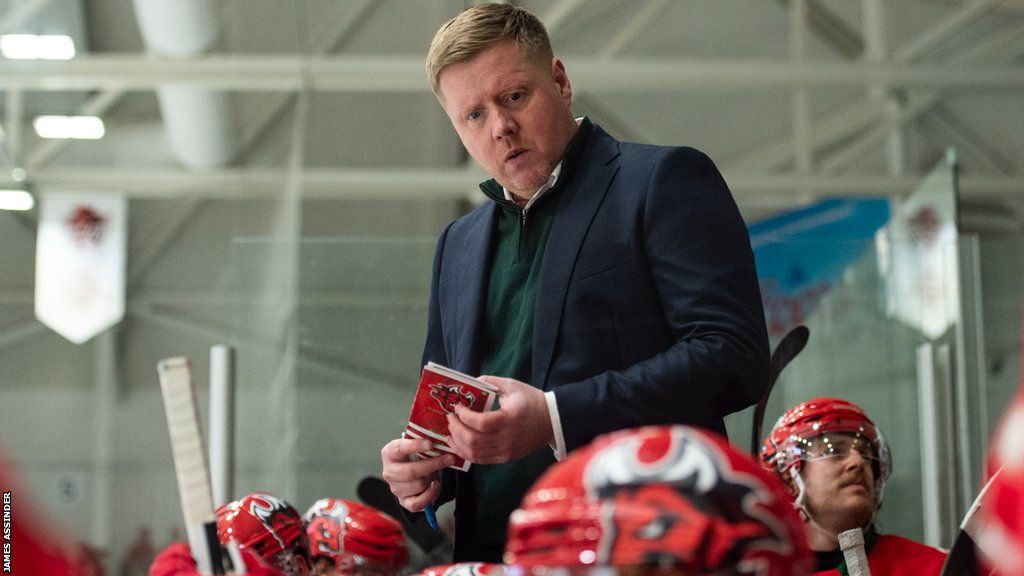 Cardiff Devils head coach Pete Russell