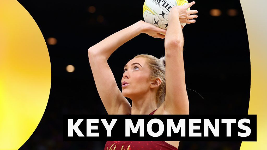 England beat Jamaica in game one of netball series