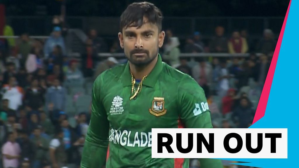 T20 World Cup: Bangladesh's Litton Das run out in controversial circumstances against India