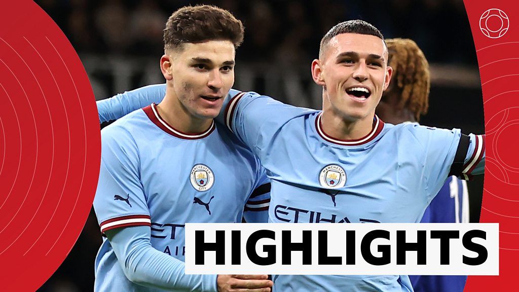 Man City score four to knock out Chelsea