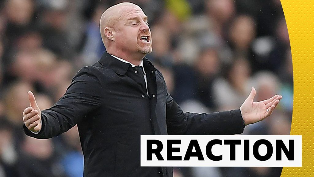 Everton 1-1 Brighton: Sean Dyche frustrated by 'unfortunate' deflection against Brighton