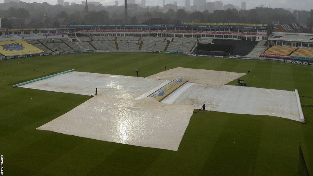 Edgbaston rain