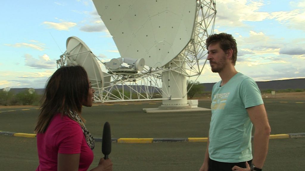 How does a radio telescope work? BBC Newsround